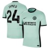 Camiseta de fútbol Chelsea James 24 Tercera Equipación 23-24 - Hombre